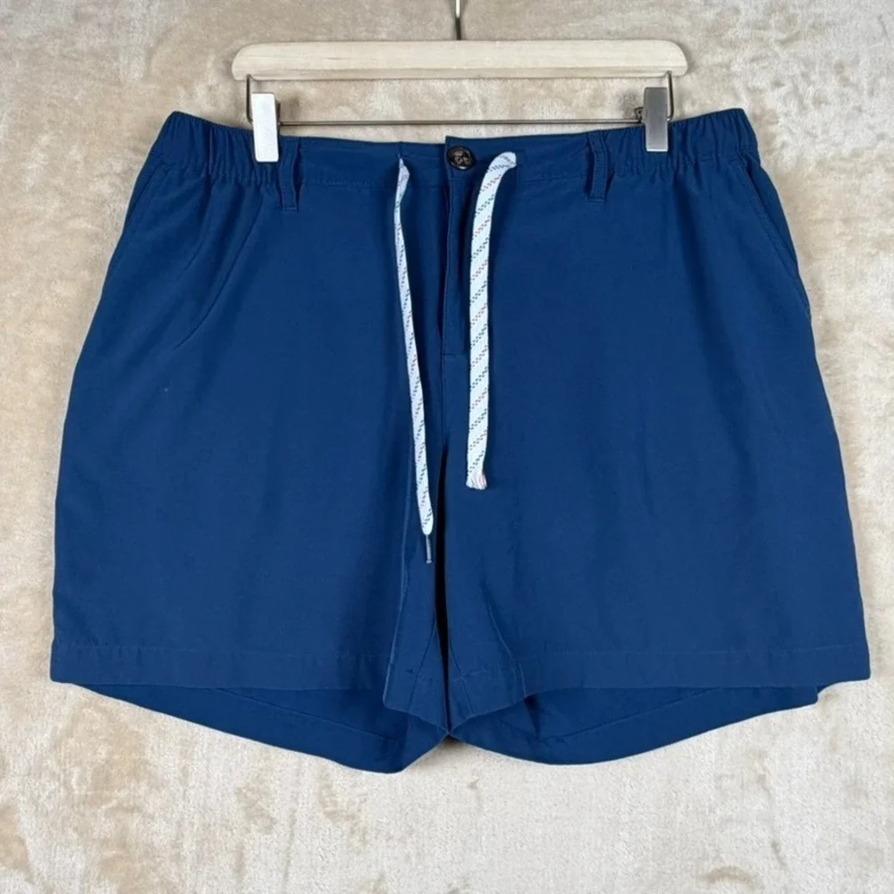 Chubbies Everywear Shorts Mens XXL Navy Blue 6 Inch Inseam Stretch Athleisure